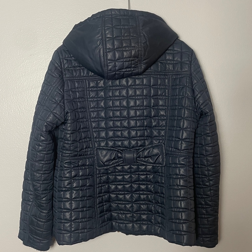 Kate Spade Quilted Coat Size Large